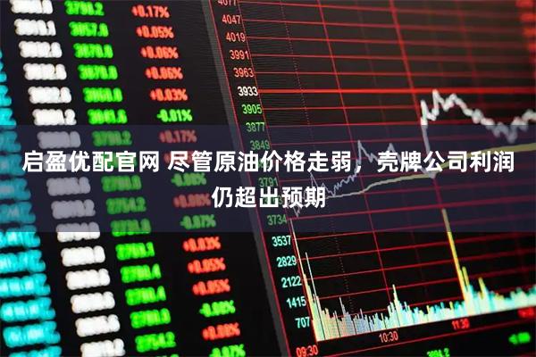 启盈优配官网 尽管原油价格走弱，壳牌公司利润仍超出预期